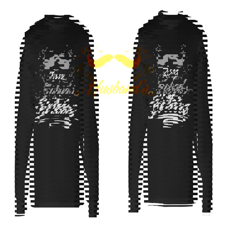 旦那の誕生日 長袖Tシャツ