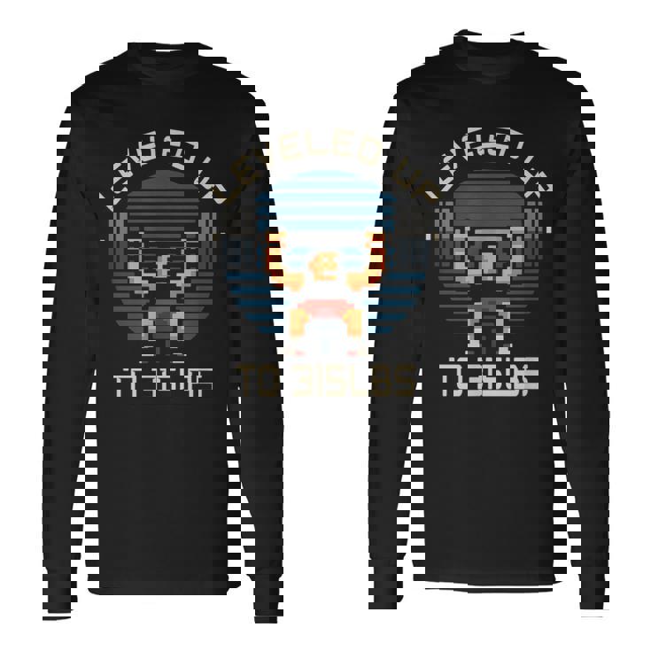 最大330ポンドのベンチプレスゲーマーフィットネスレベル。 長袖Tシャツ