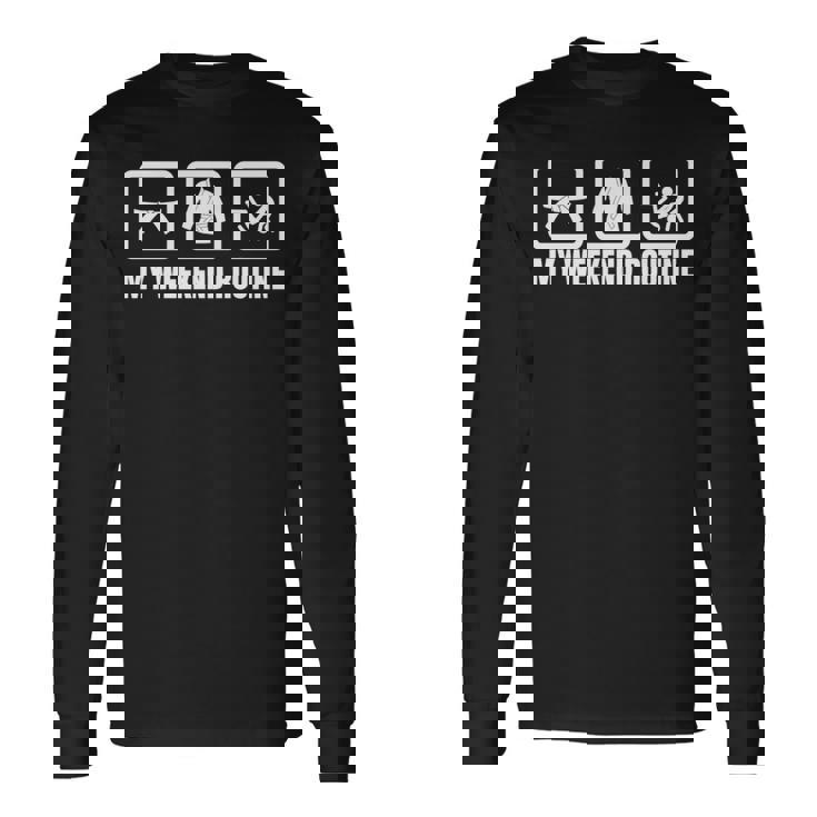 柔道整復師の週末スケジュール 柔道愛好家 長袖tシャツ 長袖Tシャツ