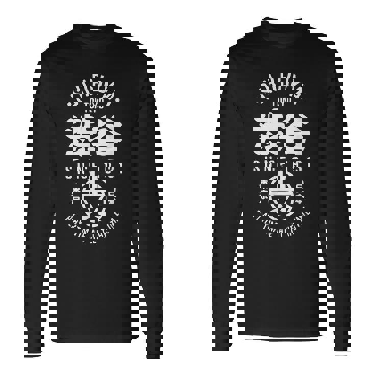 渋谷 東京 日本 漢字 渋谷 東京土産 長袖Tシャツ