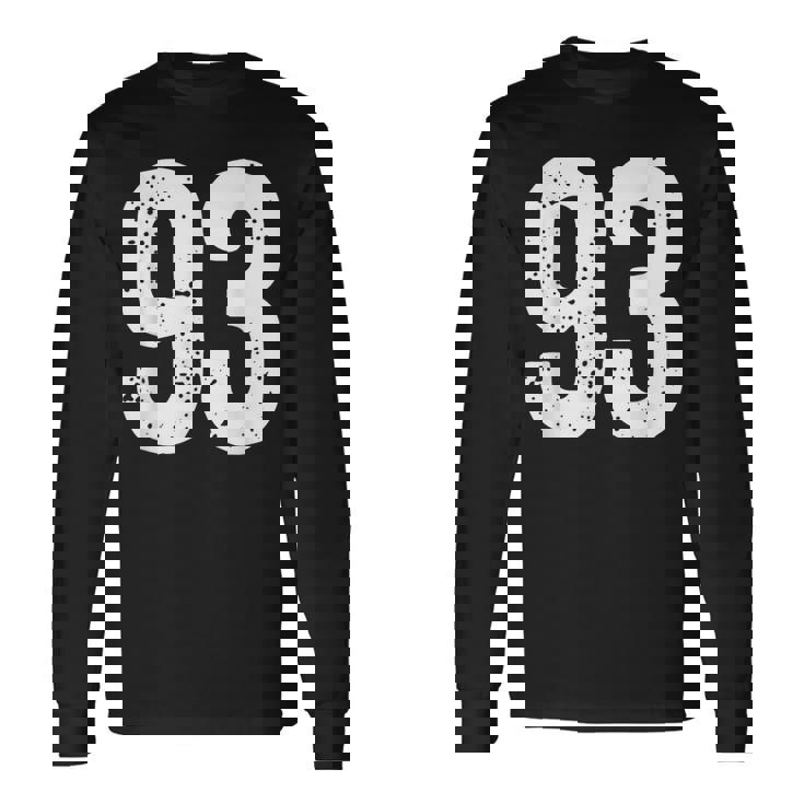 番号 93 長袖Tシャツ