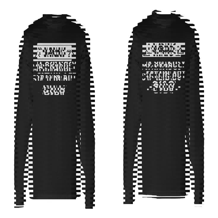 社会学を愛する人への面白いギフト。 長袖Tシャツ