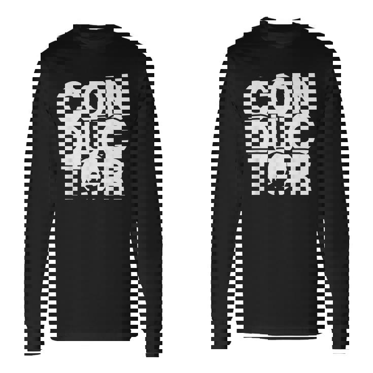 職業職業 指揮者 長袖Tシャツ