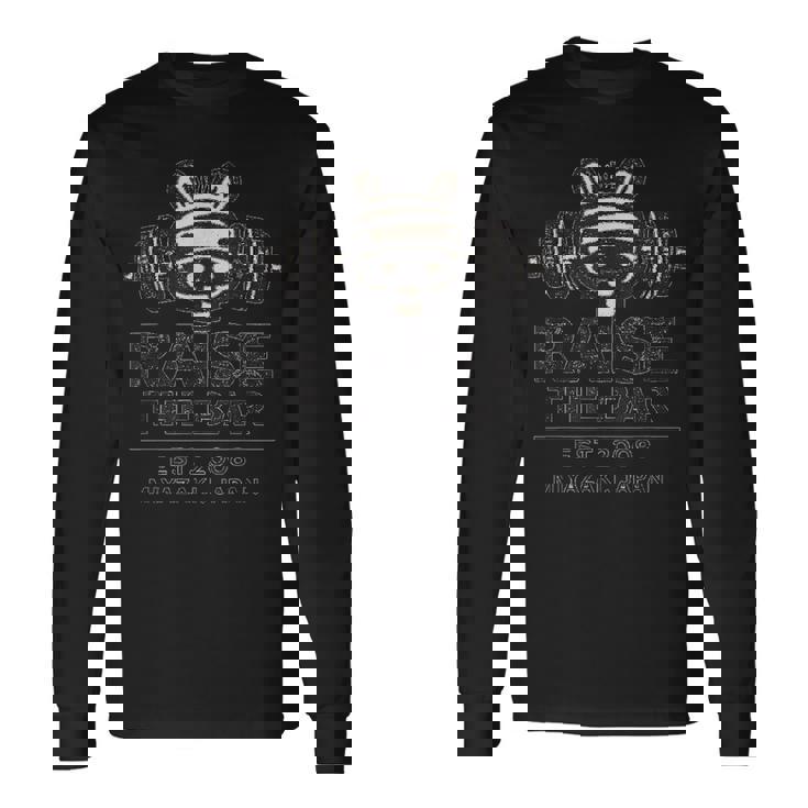 自分に合うようにバーをセットして行こう 長袖Tシャツ