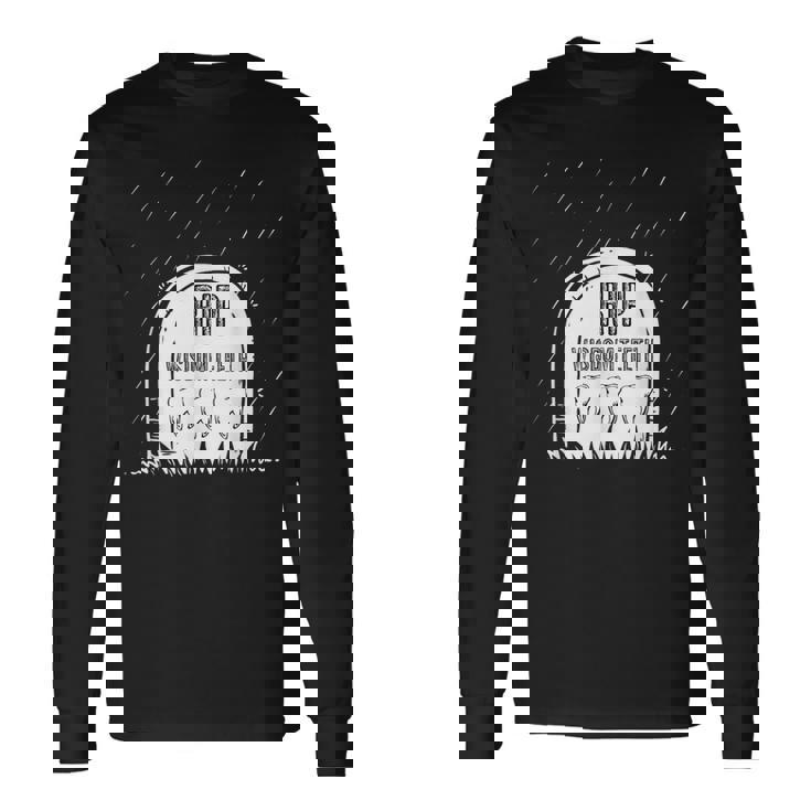 親知らずの歯 面白い 歯科 抜歯 歯医者 長袖Tシャツ