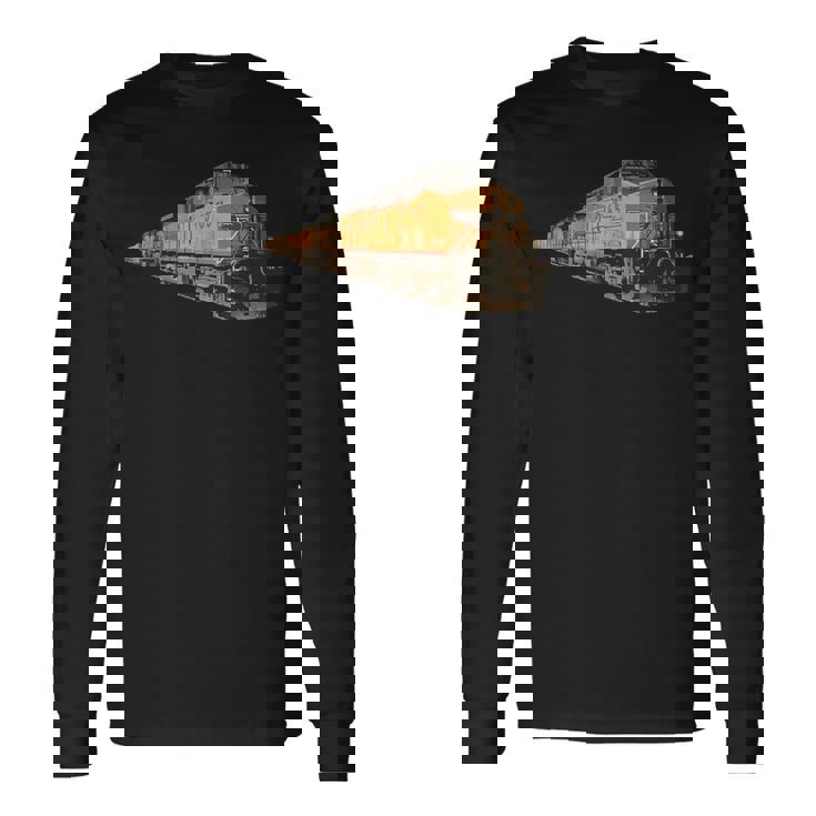 貨物列車 長袖Tシャツ