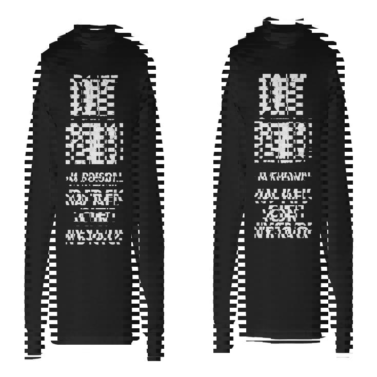 道路交通事故調査官 長袖Tシャツ