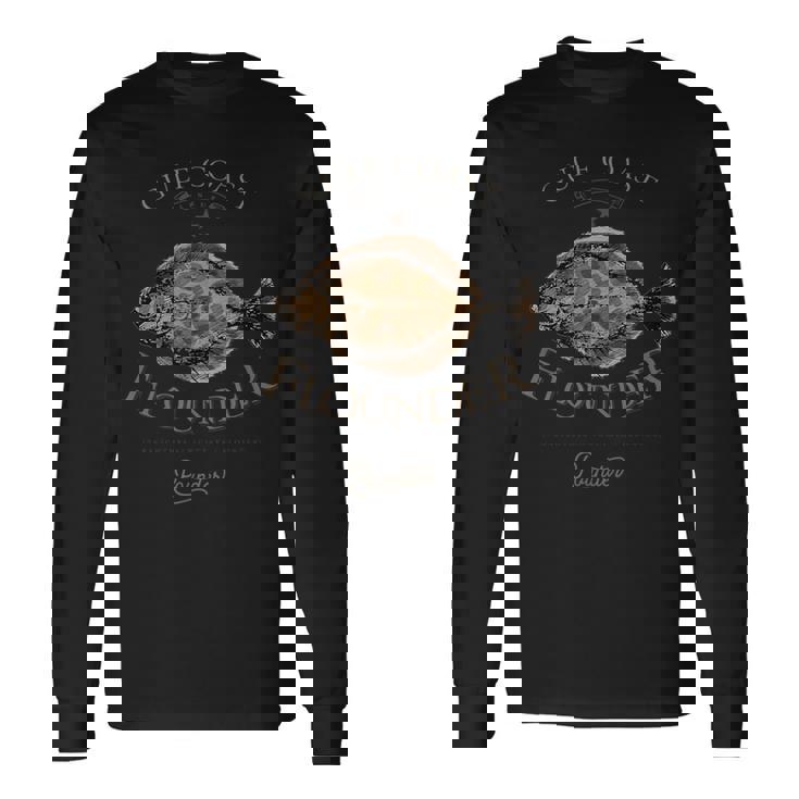 釣り ヒラメ 長袖Tシャツ