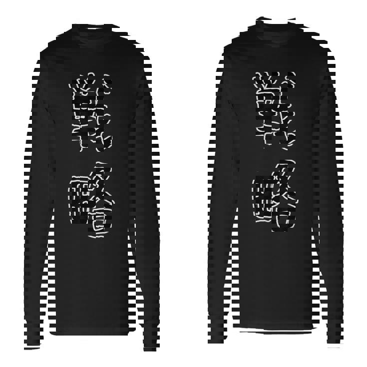 面白い ギフト 文字入り 「戦略」おもしろギャグ-ジョーク 漢字 戦略 長袖Tシャツ