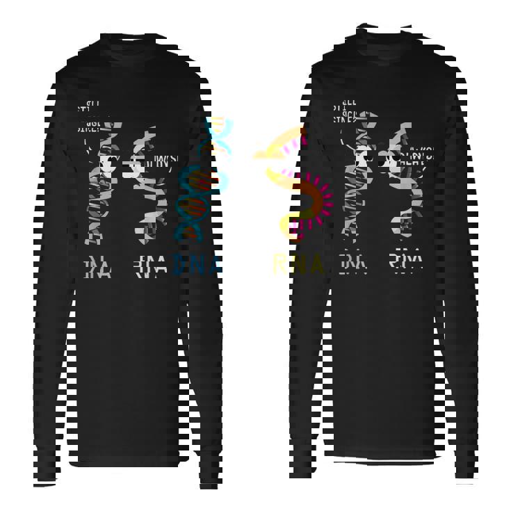 面白い生物学誇り高き生物学者微生物学 Dna Rna 長袖Tシャツ