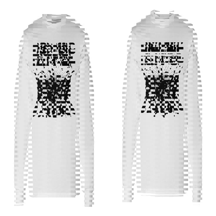 Disco Music It's In Myoul ヴィンテージ 70年代 ダンシング レトロダンス 長袖Tシャツ