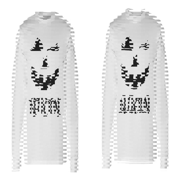 Due To Inflation This Is My Halloween Costume Couples Long Sleeve T-Shirt