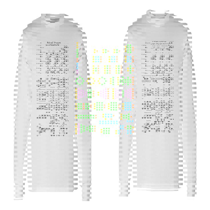 Geeky Neural Networks動物園コンピュータプログラマー教師オタク 長袖Tシャツ