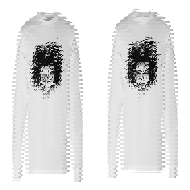 Goth Punk Siouxsie Razor Blade Industrial Rock T-Shirt Long Sleeve T-Shirt