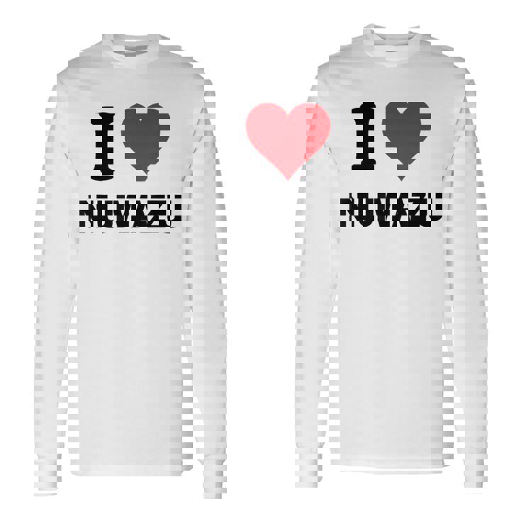 I Heart 沼津ジャパンラブ 日本土産 長袖Tシャツ