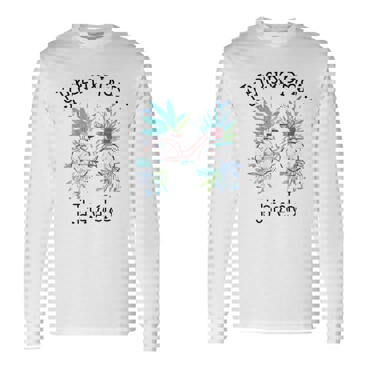 Je Peux Pas J'aiélo Bicyclette Extérieur Été Montagne T-shirt à manches longues