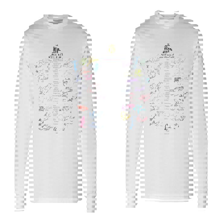 King Of Prism-Your Endless Call- 背面サインa 長袖Tシャツ