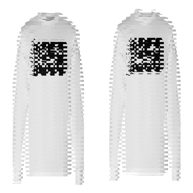 Limited Edition 1958年生まれ、68歳の誕生日 長袖Tシャツ