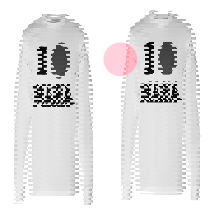 I Love Naha 那覇大好き 長袖Tシャツ