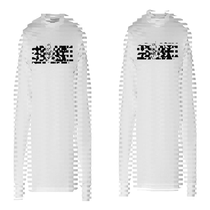 Masonic 2B1ask1 正方形とコンパス フリーメイソン 長袖Tシャツ