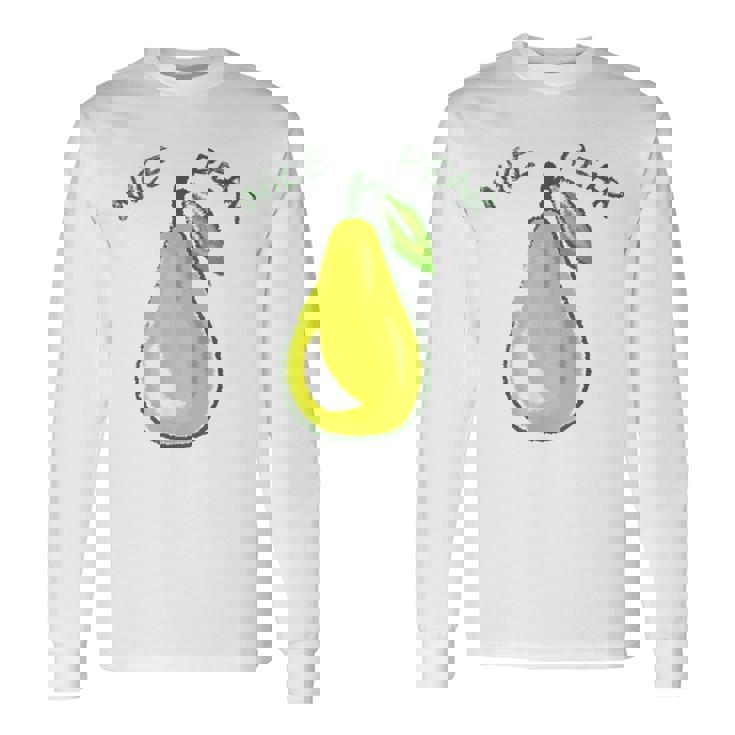 Nice Pear Fruity Égétalien T-shirt à manches longues