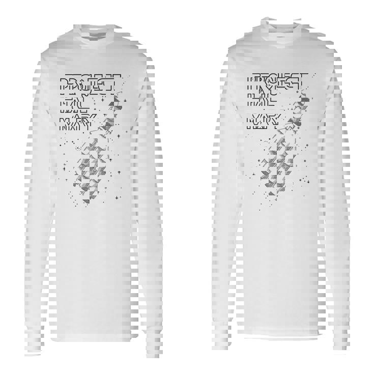 Project Hail Mary 宇宙ロケット船 長袖Tシャツ
