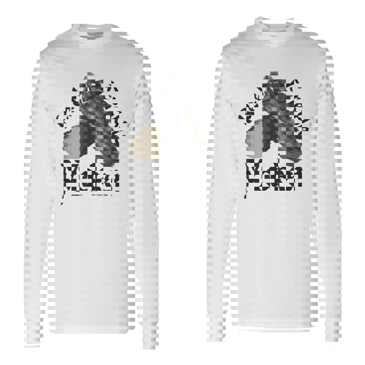 Reel Treble Maker Irish Dancing Hard Shoes T-Shirt Long Sleeve T-Shirt