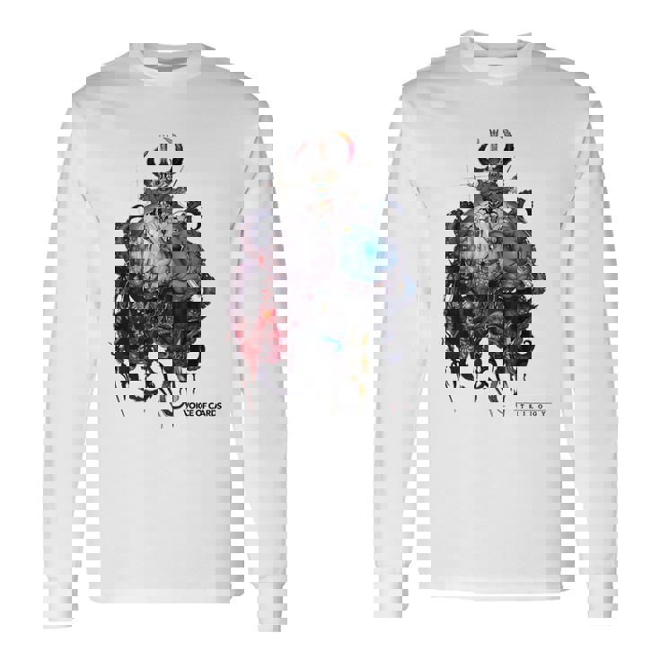 『Voice Of Cards できそこないの巫女』精霊ノ王 長袖Tシャツ