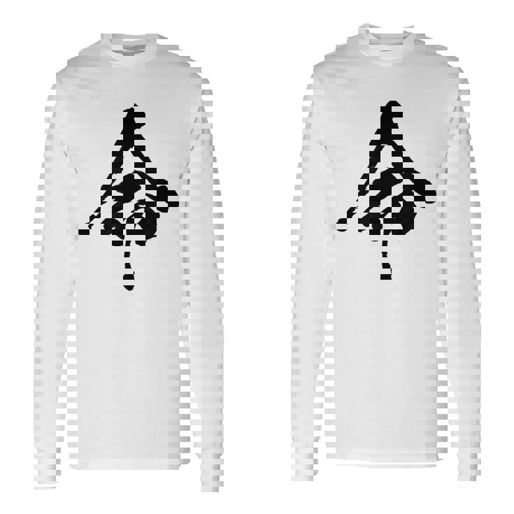 【命】一文字 文字入り 漢字 おもしろ 面白い 日本語 毛筆 書道 筆文字 言葉 和柄 日本 かっこいい お土産 文字 長袖Tシャツ