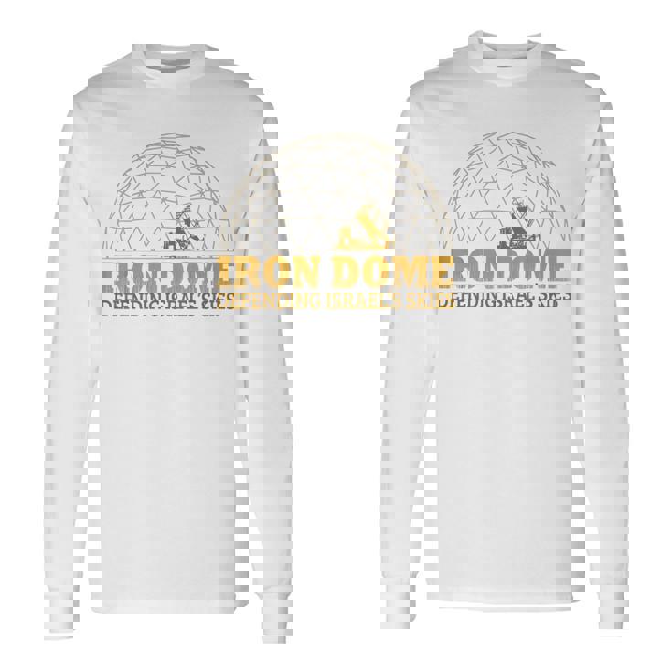 アイアンドーム イスラエル国防軍 Idf ユダヤ人ギフト プロイスラエル 長袖Tシャツ