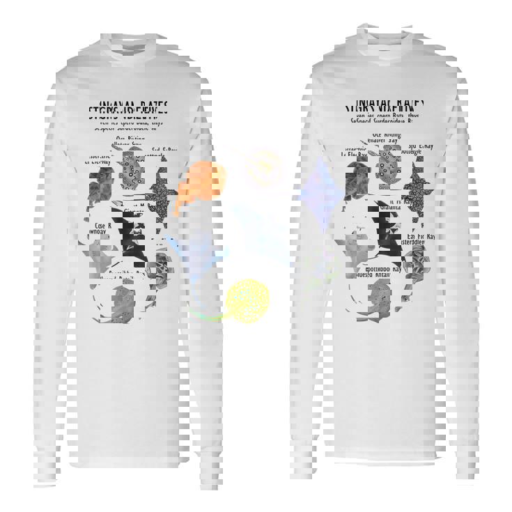 アカエイ種 長袖Tシャツ