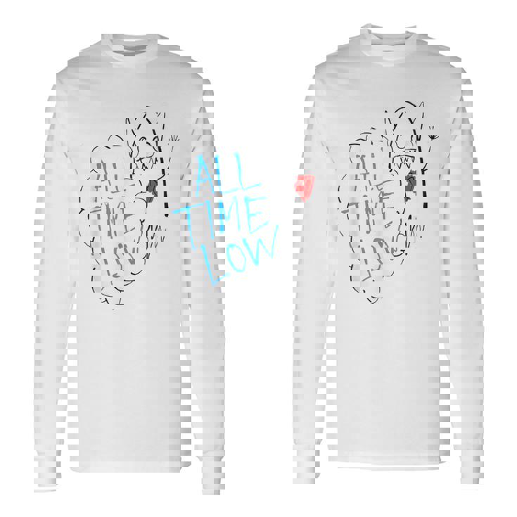 オールタイムローモンスターハート 長袖Tシャツ