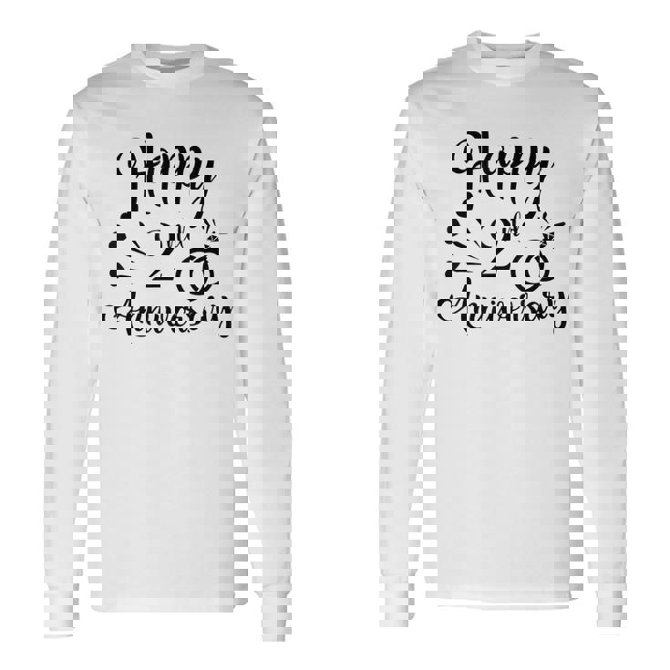 カップル2周年記念プレゼント クールな2周年記念 長袖Tシャツ