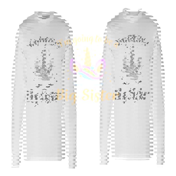 キッズ Bigister ユニコーン I'm Going To Be A Bigister 長袖Tシャツ