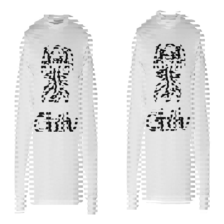 クトゥルフ 触手 モンスター コズミックホラー 面白い Ia Ia 長袖Tシャツ