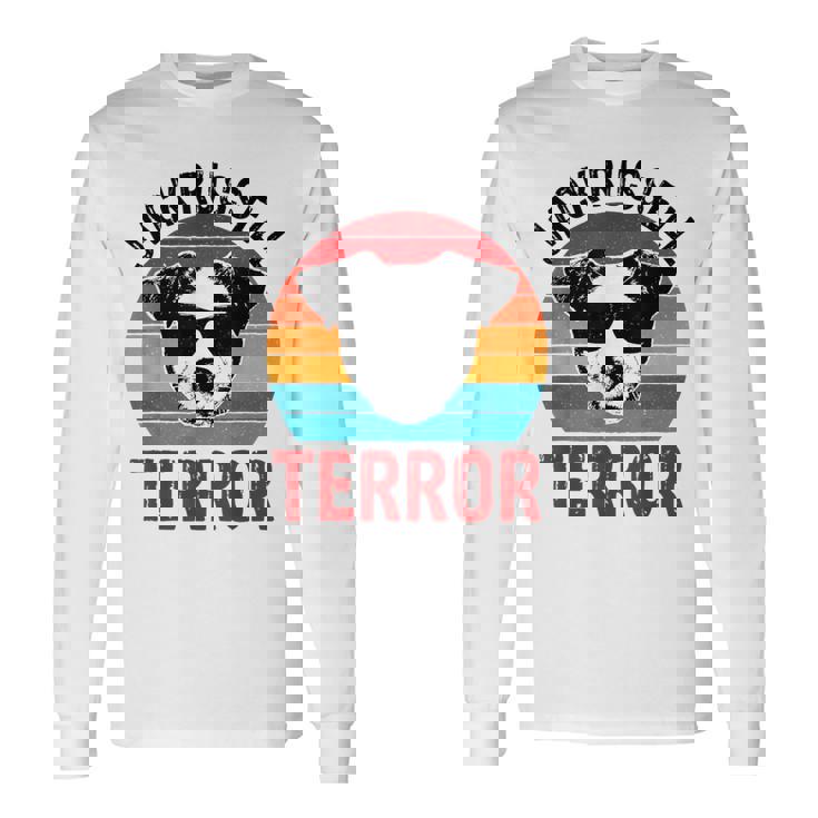 ジャック・ラッセル・テラー・テリア ファニー パーソンズ 犬 長袖Tシャツ