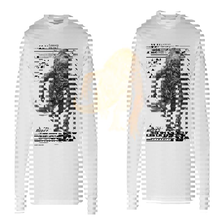 ジュラシック・ワールド Distortus Rex Ingenpecies File 長袖Tシャツ