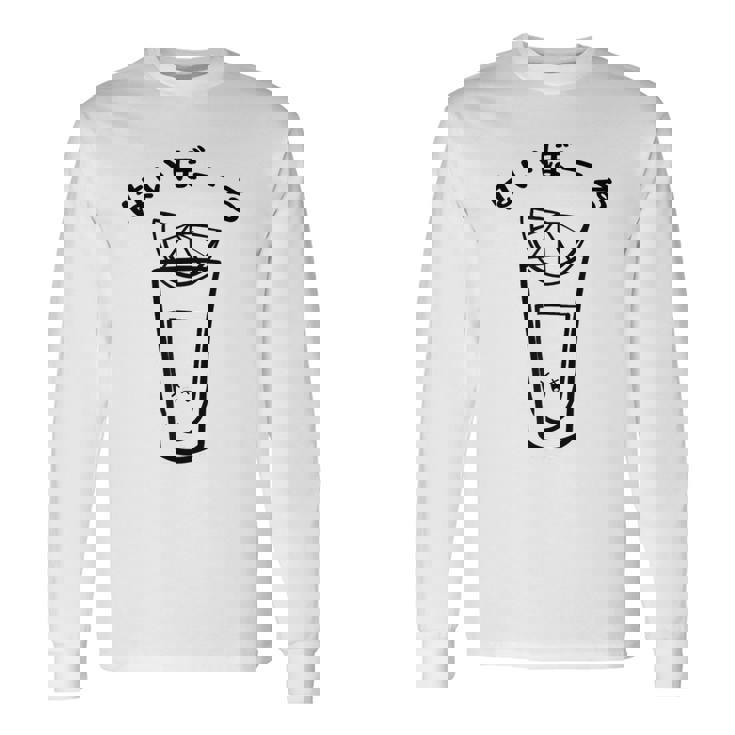ハイボールリキュール 長袖Tシャツ