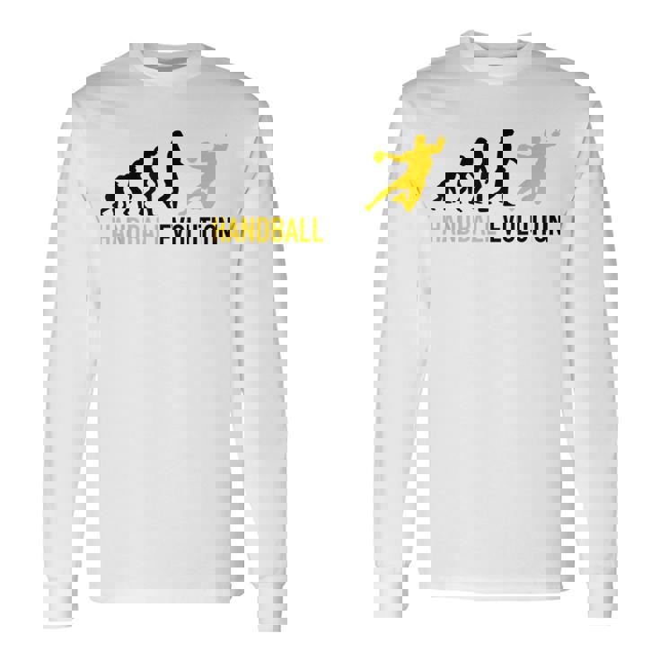 ハンドボール選手の進化ハンドボール 長袖Tシャツ