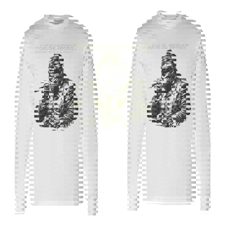 ボスゴリラ ビジネスユーモア アルファなリーダー 長袖Tシャツ