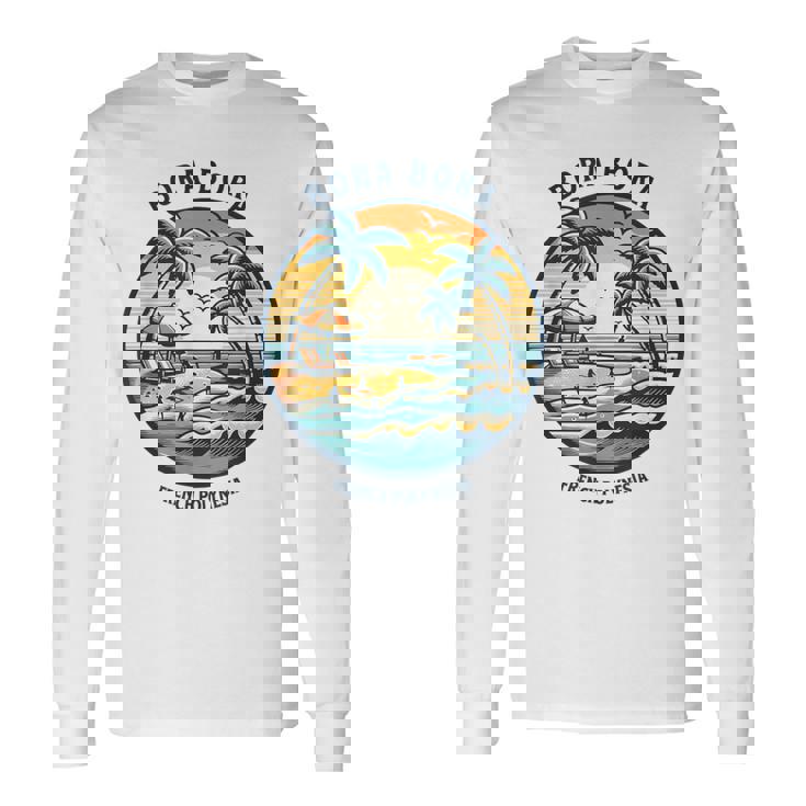 ボラボラ島 フランス領ポリネシア ボラボラ島 長袖Tシャツ