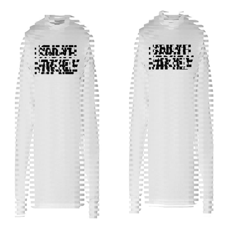 マーク・ケリーと立ち、投票ブルー、政治アパレル2026 長袖Tシャツ