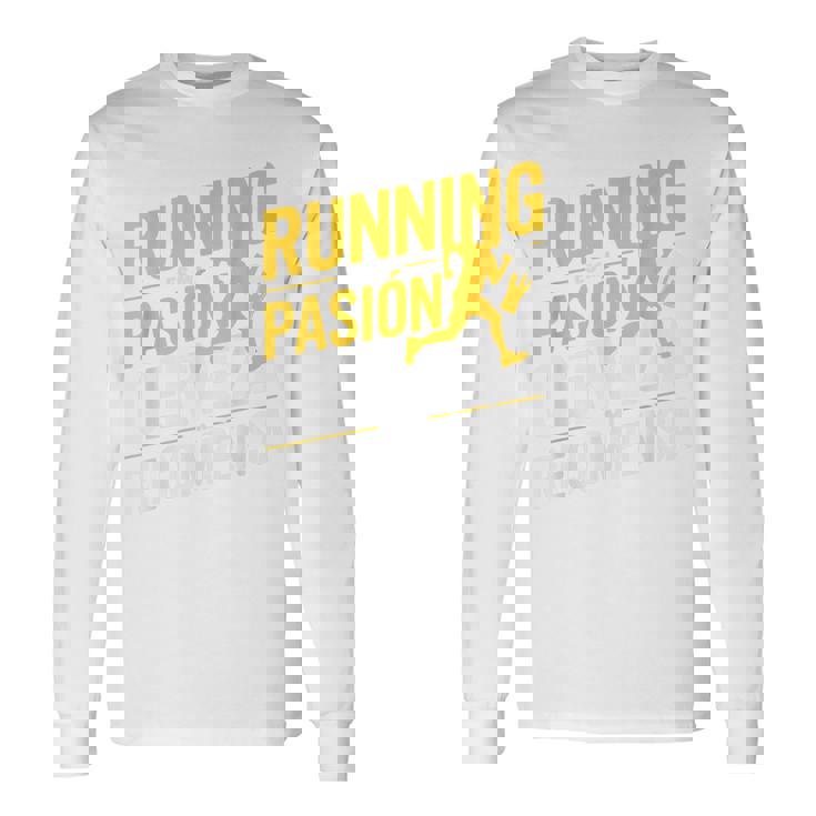 ランニングマン おもしろビール ギフト アイデア 面白い 長袖Tシャツ