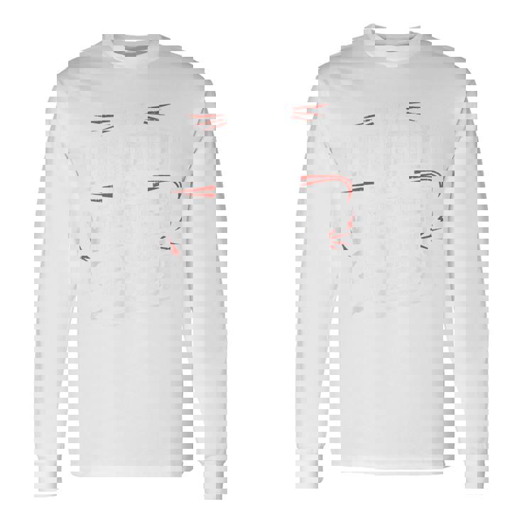 ルチャリブレ 名言 面白いレスリング デザイン 長袖Tシャツ