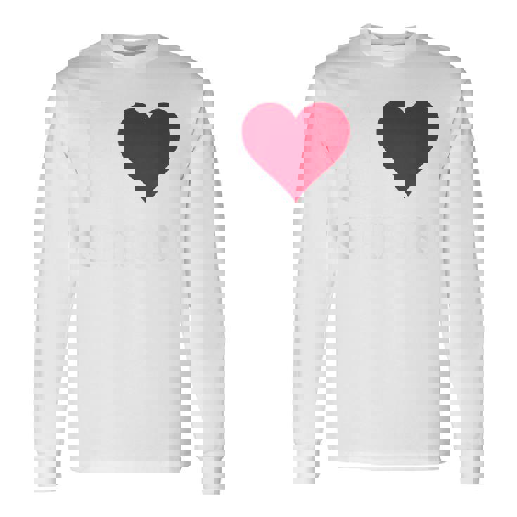 レッドハート I Lovehion 長袖Tシャツ