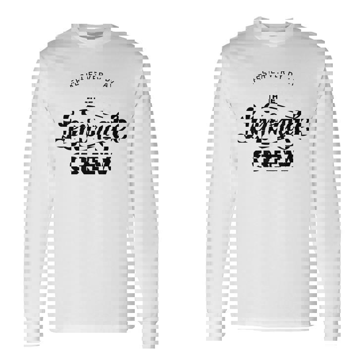 レモネードスタンドシャツ クルーアンドボス レモンジュース サマーイエロー 長袖Tシャツ