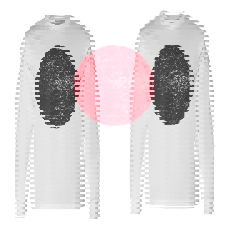 日の丸 日本の国旗 日章旗 日本国 にほん にっぽん かっこいい おもしろい 長袖Tシャツ