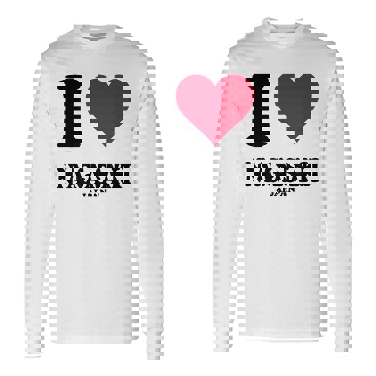 長崎が大好き 長袖Tシャツ