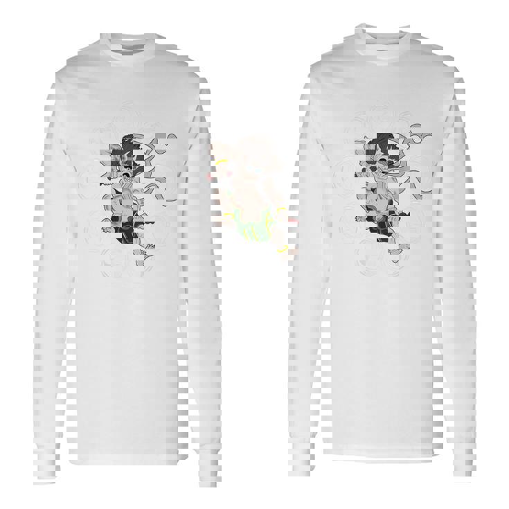 雷神 日本の神 神話 日本 守り神 長袖Tシャツ