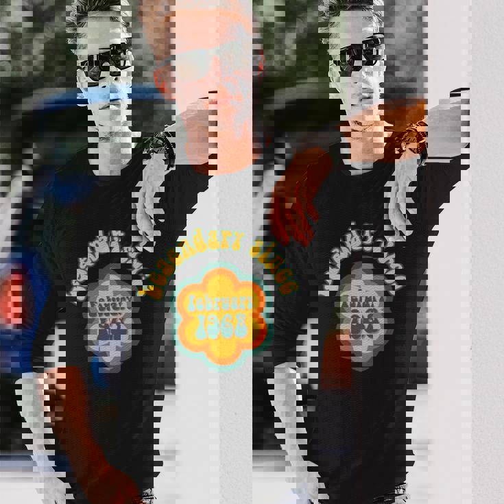 1968 年 2 月生まれ 誕生日 1968 年 2 月以来のレジェンド 長袖tシャツ 長袖Tシャツ 彼への贈り物